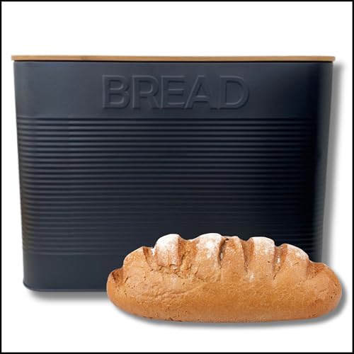 Evanmore Kitchen Storage Tins: Bread Bin, Biscuit Tin, Tea, Coffee, Sugar Canisters, and Pasta Box