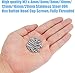 DYWISHKEY 310 Pieces M2 x 4mm/6mm/8mm/10mm/12mm/16mm/20mm, Stainless Steel 304 Hex Button Head Cap Bolts Screws Nuts Kit with Hex Wrench