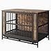 GOWE Dog Crate Furniture, Wooden Dog Crate Table, 38.9