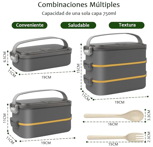 El Mejor Listado de Fiambreras bento . 14 Imagen adicional