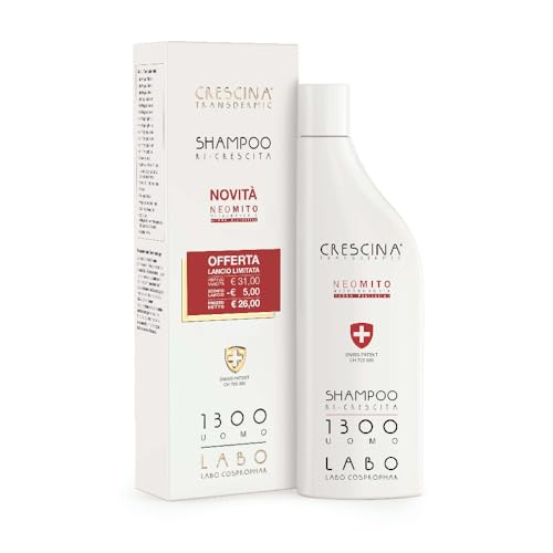 Crescina Transdermic Neo Mito Champú Crecimiento Cabello 1300 Hombre 150ml