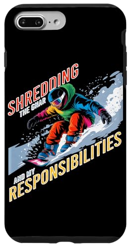 Shredding the gnar and my responsibilities X}zP[X iPhone 7 Plus/8 Plus p