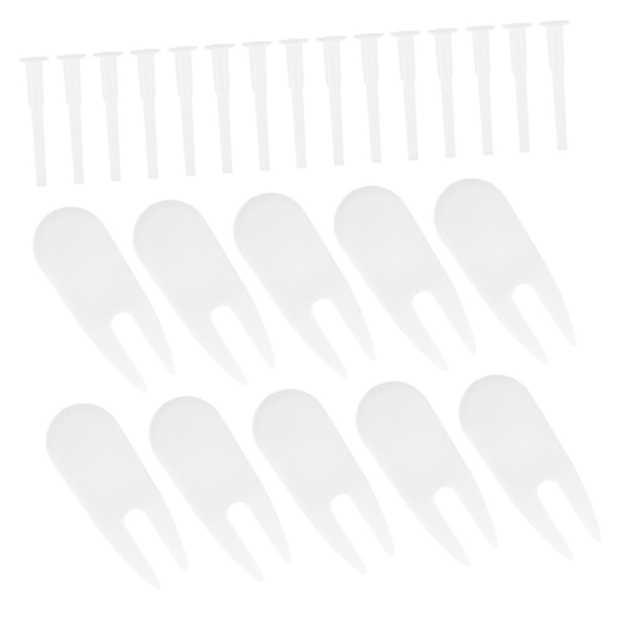 Sosoport 20 Sets Exercise Ball Plug Fitness Ball Universal Plug Exercise Balls Inflatable Balls Accessory Yoga Ball Plug Replacement Yoga Ball Plug Pin Inflatable Ball Stopper Abs White