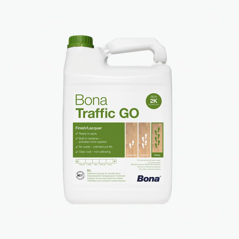 Bona Traffic GO 2K - Barniz mate para parquet (5 L)
