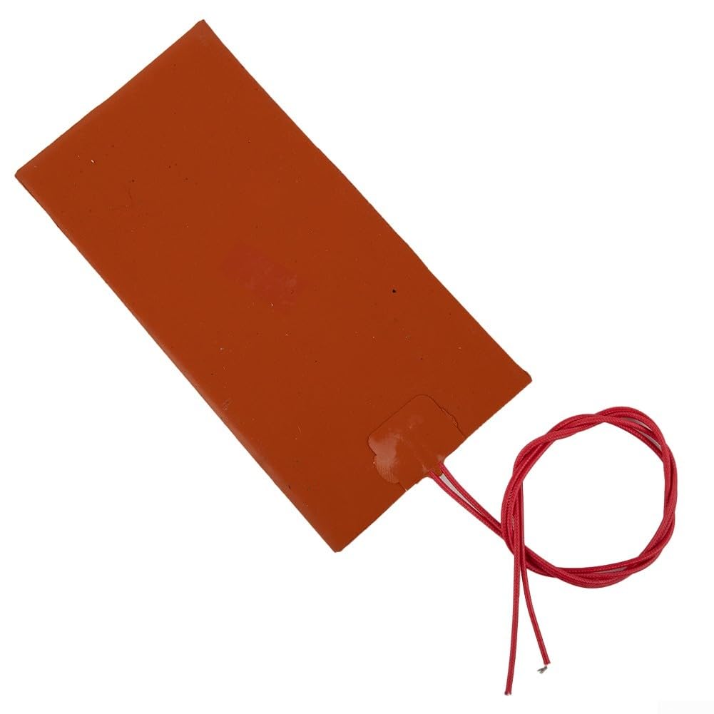 Hochwertige 20 x 15 cm Silikon-Heizplatte für stabile Temperaturen (20 x 10 cm 24 V)