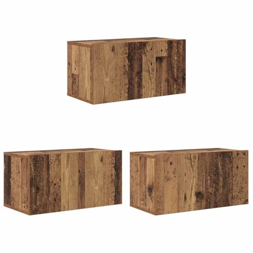 VidaXL Conjunto de Mueble de TV Colgante