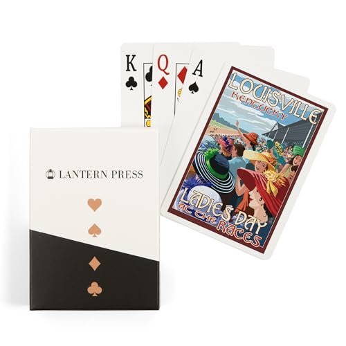 Lantern Press Louisville Kentucky Baraja Poker 52 Cartas