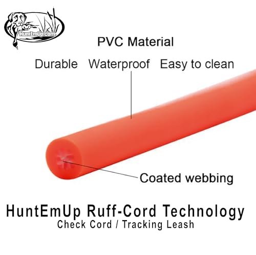 Huntemup 30RCCC Dog Training Check Cord Tracking Leash Lead thumb #1