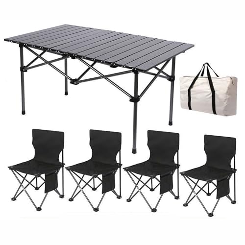 Table de camping compacte pour manquer de place, table de pique-nique pliable et légère