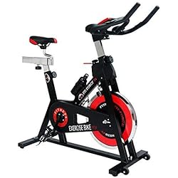 Bicicleta Spinning Para Personas Altas Fit-Force Bici Spinning Volante de Inercia de 24Kg