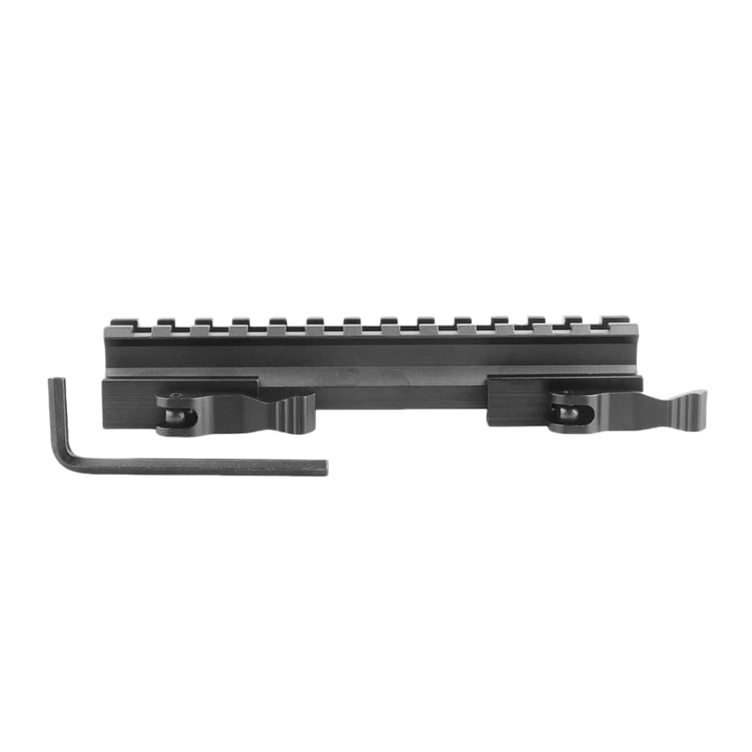 13 Slots Doppio Rail Rise 45 Gradi Quick Release Mount Base QD .223 Rail
