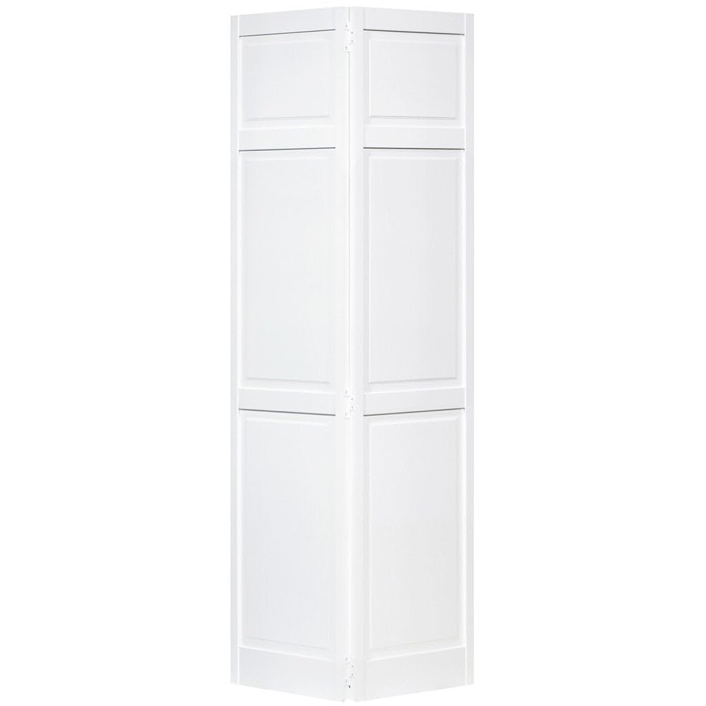Closet Door, Bi-fold, 6-Panel Style Primed White