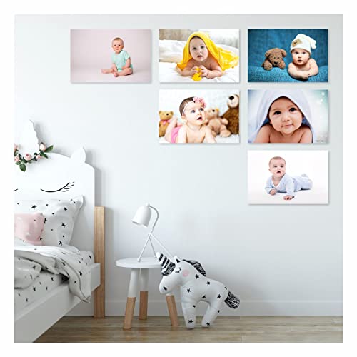 Image of SR CREATIVE CRAFT Cute Baby Posters | Smiling Baby Poster |Baby Wall Poster for Room Decor (12x18-Inches, 300GSM Thick Glossy Finish Paper) Set of 6 -pt-7