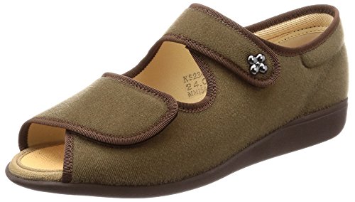 [カイホシュギ] サンダル 屋内履き ルームシューズ KHS-L133SL レディース オークパイル 22.0 cm 3E