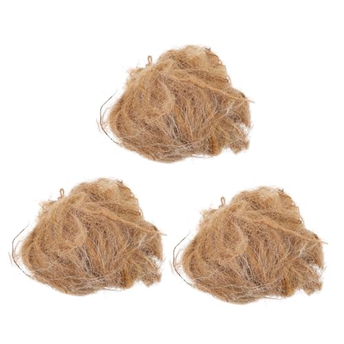 YARNOW 3pcs Jute Fire Professional Convenient Fire Tool for and Outdoor Activities Weather Resistant Flame Starter