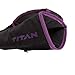 Youth Archery Compact Back Quiver, Purple/Black, One Size (7038)