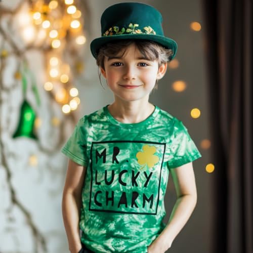Image of Kids St. Patrick's Day Shirt Boys and Girls Green T-Shirt Clothing 4-12 Years