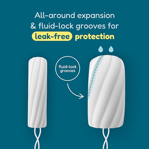 Image of o.b. Tampons Super Plus | Non-Applicator | Unscented | 40 Count | Pack of 2