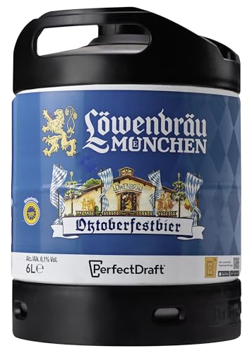 LÖWENBRÄU Oktoberfestbier, Perfect Draft (1 x 6l) MEHRWEG Fassbier