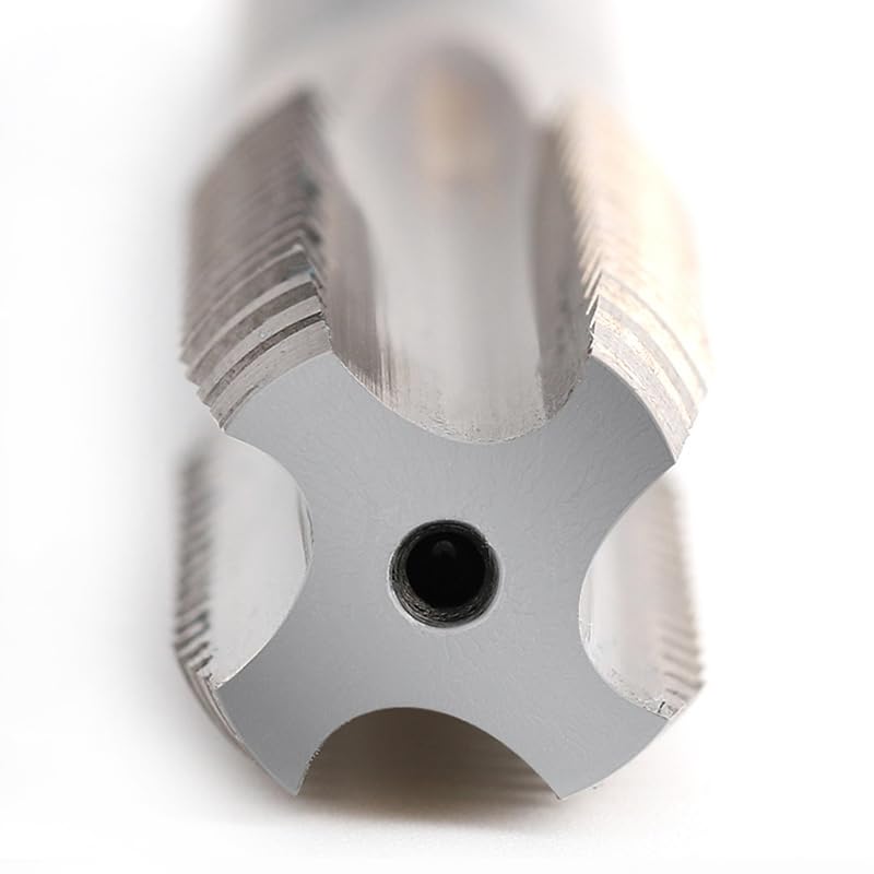 Macho de roscar de flauta recta UNC, mano derecha, 2-56/3-48/4-40/6-32/10-24, especificaciones múltiples, macho de roscar de máquina HSS de cuatro filos(5PCS,7I16-14UNC)