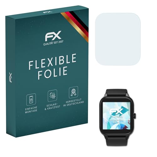 atFoliX Schutzfolie kompatibel mit Blackview R3 Pro Folie, ultraklare & flexible FX Bildschirmschutzfolie (3X)