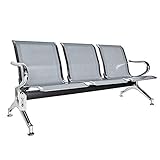 Cadeira Longarina 3 Assentos Lugares Espera Aeroporto K-C903