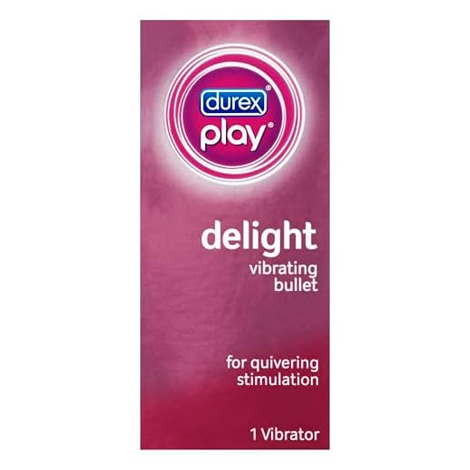Bullet Vibrator, Durex Play Delight - Vibrating Bullet Massager (Battery Included) HSA Eligible