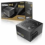 Antec Antec GSK ATX3.1 750W Power Supply V2 - 80 PLUS Gold, Full Modular, PCIe 5.1, JP Capacitors, Zero RPM Manager, 7-Year Warranty