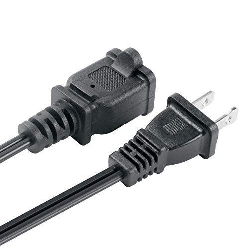 Vseer 2 Prong Extension Cord Us Ac 2-Prong Male And Female Power Cable Spt2 16Awg 13A/125V, Usa Outlet Saver Power Extension Cord Cable For Nema 5-15P To Nema 5-15R (3Ft) #TOP4