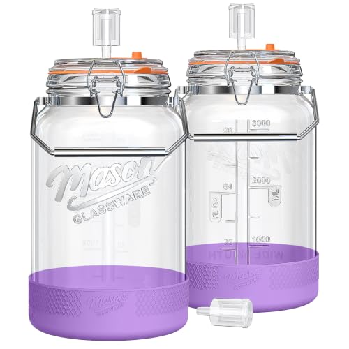 Qianfenie 1 Gallon Fermentation Jar