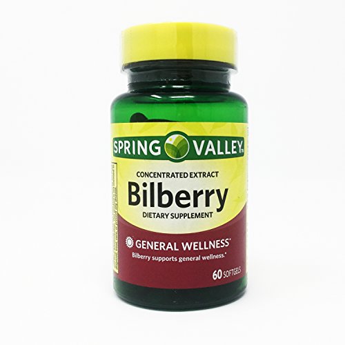 Spring Valley Softgels Bilberry, 60 Softgels Spring Valley Softgels Bilberry, 60 Softgels
