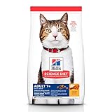 Hill's Science Diet, Alimento para Gato Adulto 7+ años Receta Original, Seco (bulto) 1.8kg