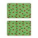 QMIN - Imanes para nevera, diseño de mariquitas, diseño de hojas de animales, 2 unidades, divertidos y bonitos imanes decorativos para nevera, para cocina, lavavajillas, puerta de metal y oficina