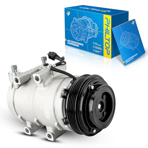 Image of PHILTOP NEW AC Compressor w /Clutch for Sorento 2003-2006 | Brand-new A /C Compressor, Replaces# 7512206 6512206 89271 700746 610168 0610168 97701E205 147004NC CO10822C 977E205 1864X