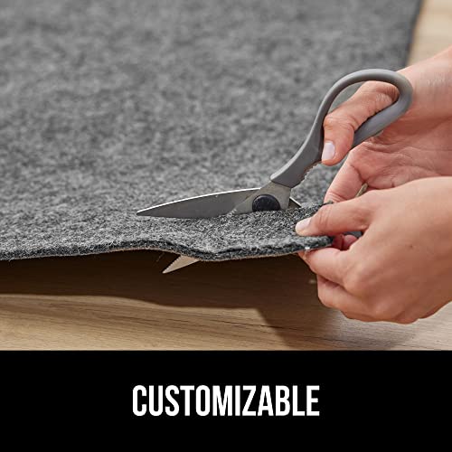 Gorilla Grip 840029621264 Felt And Natural Rubber Stay In Place Slip Resistant Rug Pad, 1/8 Inch Thick, 3X5 Ft Protective Padding For Under Area Rugs, Cushioned Gripper Pads, Carpet Runners, Hardwood Floors Protection thumb #7