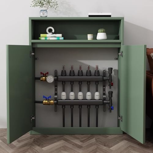 Detive Wood Radiator Covers for Home & Office, Stylish Cabinet Storage Solutions, Decorative Heating Cover, Modern Design, Space-Saving Furniture