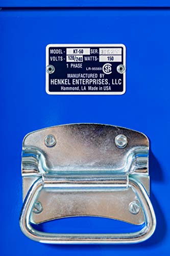 Keen KT-50 Portable Welding Rod Oven - Dual 120V/240V - Made in USA - CSA-listed