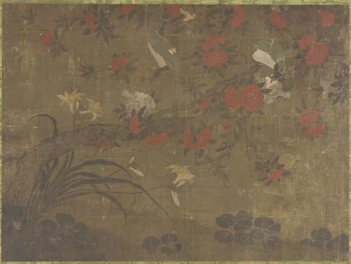 Tableau Perroquets Dynastie Qing : Rompez la Monotonie de vos Murs avec l'Art Chinois