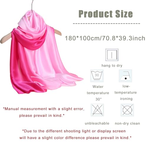 Women's Fashion Scarves, 180x90CM Long Lightweight Scarfs for Women Versatile Usage & Easy Washing2