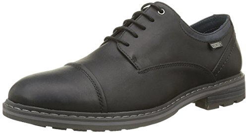 PIKOLINOS Mens Caceres M9E-4107SP Oxfords, Black/Navy Blue, 40 EU / 6.5-7 US