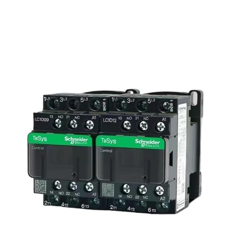 Contacteur tripolaire LC1D25 bobine 24V AC commande moteur noir