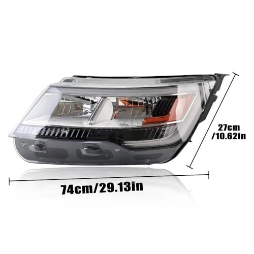 Pour Ford Pour Explorer 2016-2017 2018 XLT/Limited/Platinum Phare De Voiture DRL Clignotant Feux De Croisement Phares(gauche)