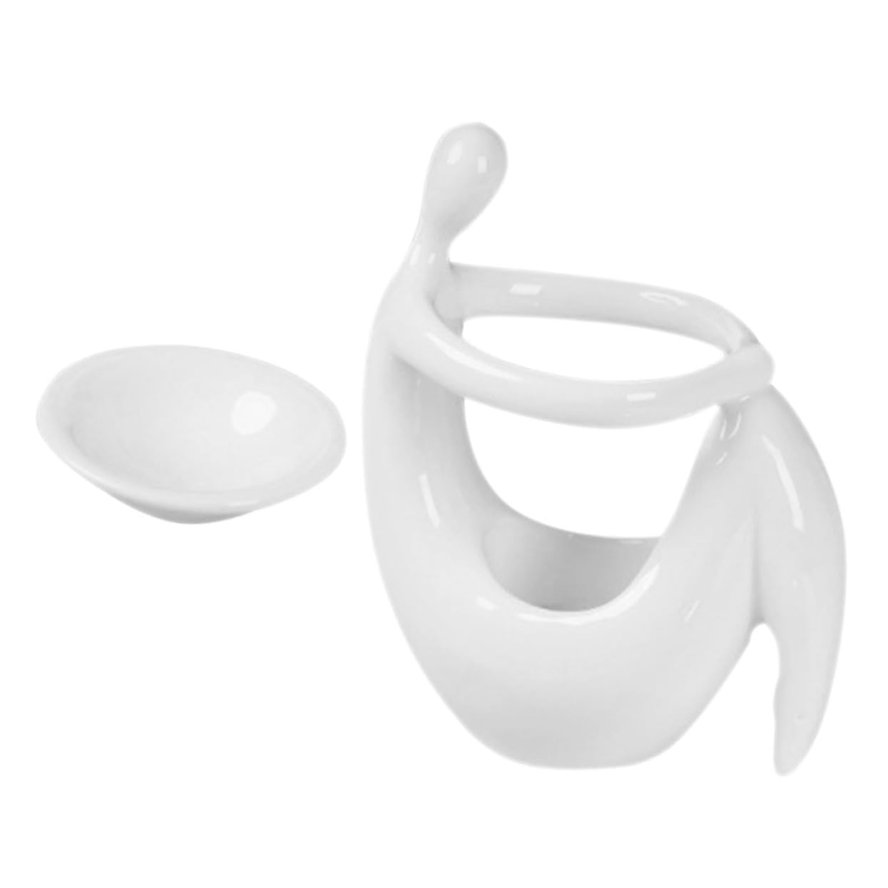Cabilock Quemador de aromaterapia de cerámica Quemador de de Aceite Esencial Quemador de Aromas de cerámica meditacion aceites Esenciales candelero Adorable Quemador de