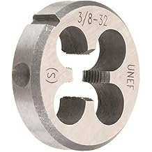 Utoolmart 3/8-32 Round Die, Machine Thread Right Hand Threading Die, Alloy Tool Steel