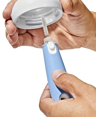 Image of OXO Tot Bottle Brush with Stand - Dusk