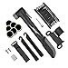 Mini Bike Pump with Repair Tool Kit - Fits Presta & Schrader Valve, High Pressure 120 PSI Giwil Bicycle Tire Pump & Multi Function Bike Repair Kit for Road and Mountain Bikes, 6.9 Inches.