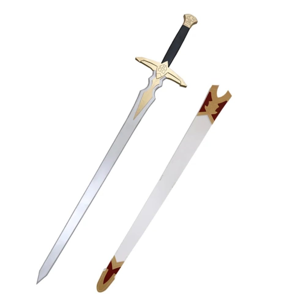 PROPSCOS Astolfo Sword Cosplay Props Halloween Christmas Fancy Party Accessories, Sword Scabbard, 105 cm