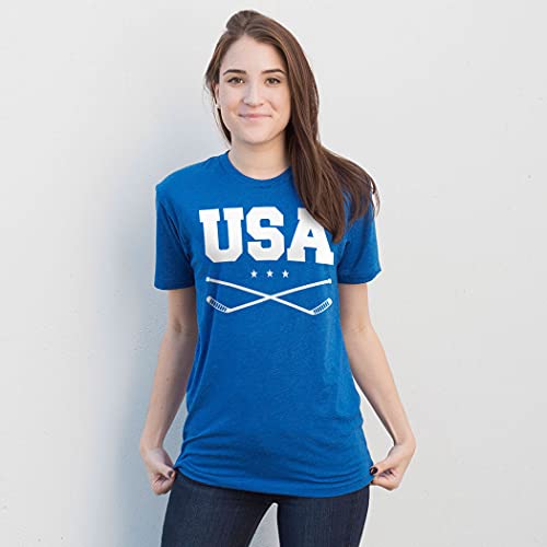 ChalkTalkSPORTS USA Hockey Short Sleeve T-Shirt | Hockey Tee | Youth and Adult Sizes3