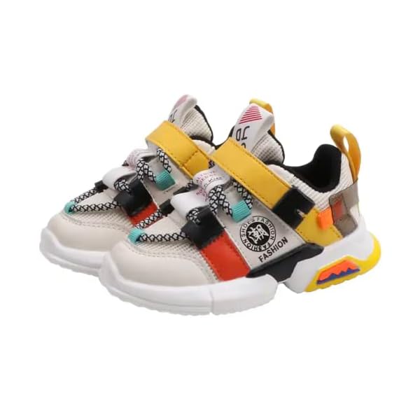 Baby Boy Girl Shoes Breathable Walking Lightweight Non-Slip Sneakers Infant First Walker 6 9 12 18 24 Months Size…