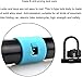 ZECHAO U-Shaped Lock,Bike Safety Lock with Key Electric Car Motorcycle Anti-Theft Lock Bike Acessorios Electric Car Lock Anti-Theft Lock (Color : Blue, Size : 19.5x7.3cm)